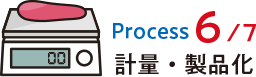 Process06 計量・整形・検査・包装