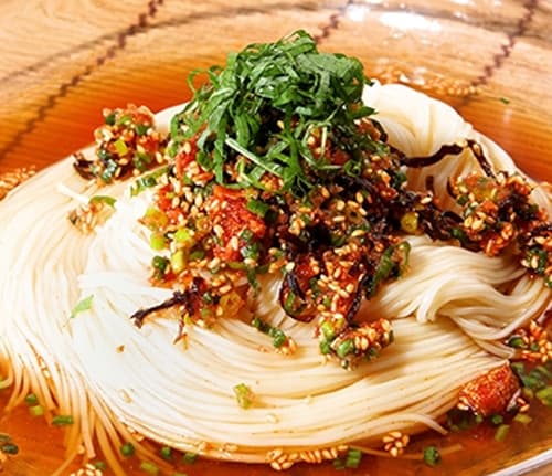 ピリ辛明太そうめん