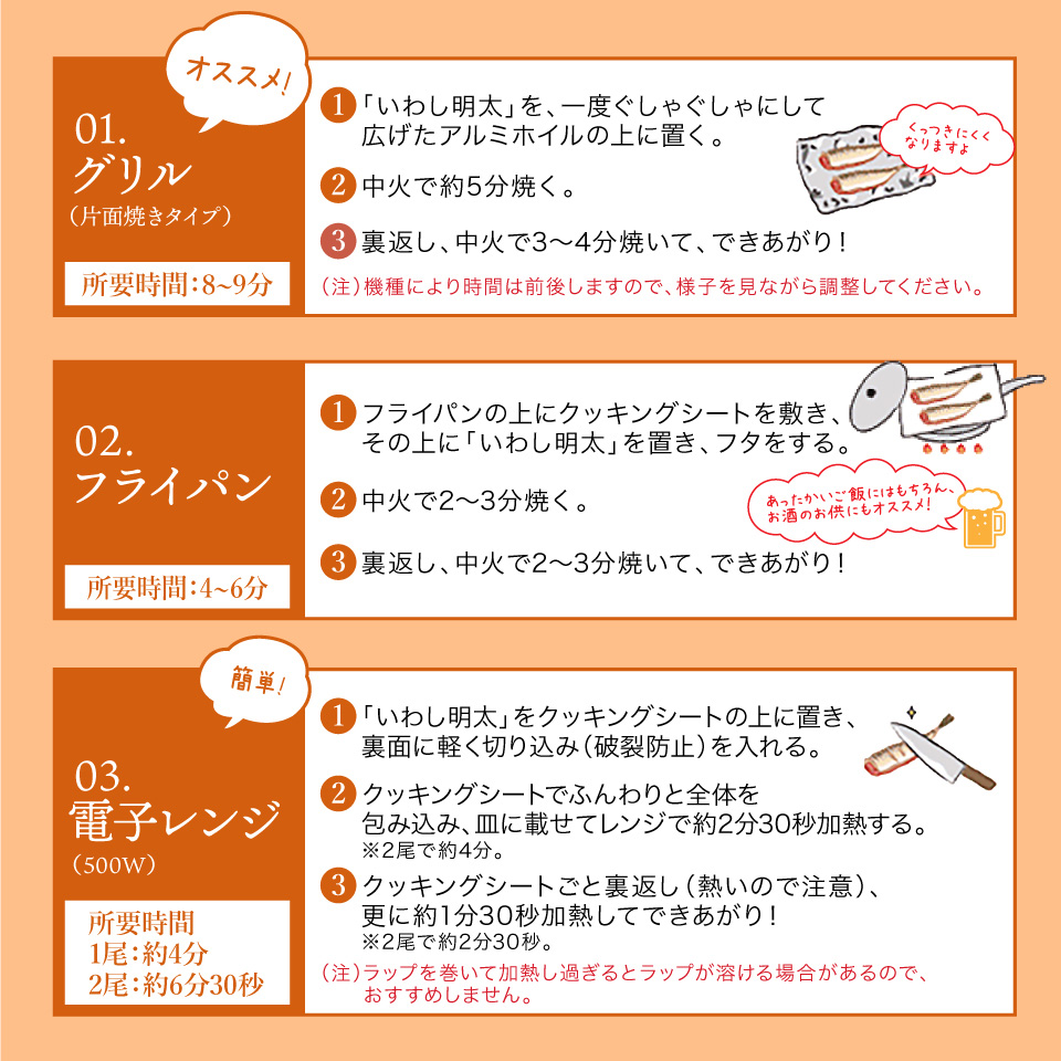 いわし明太（要加熱）