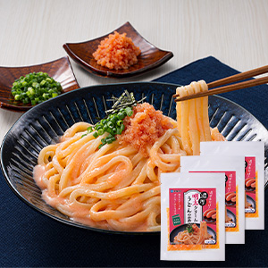 濃厚明太クリームうどんの素×3個セット