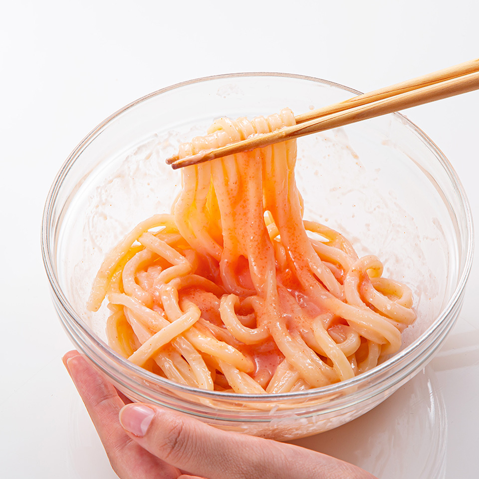濃厚明太クリームうどんの素