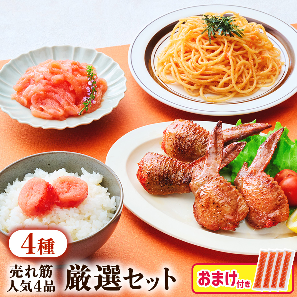 【おまけ付き】売れ筋人気4品　厳選セット