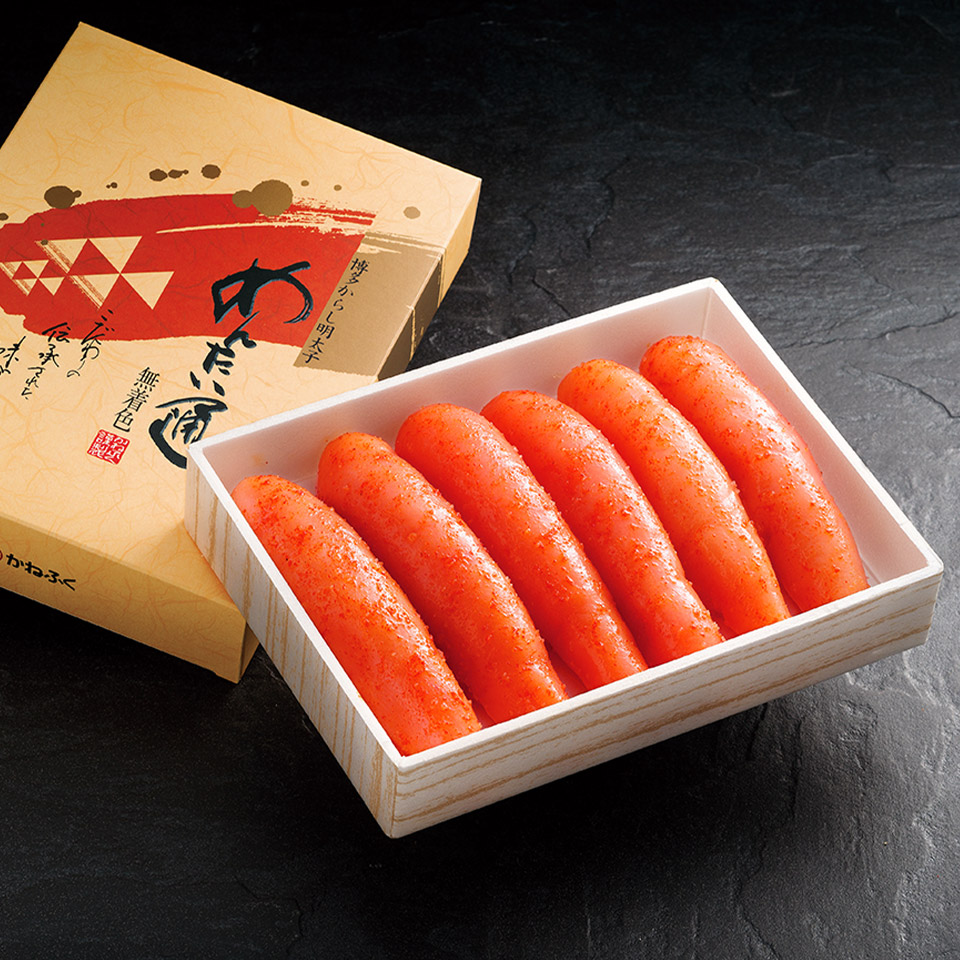 無着色>化粧箱入り辛子明太子 200g | かねふく公式通販サイト | 明太子