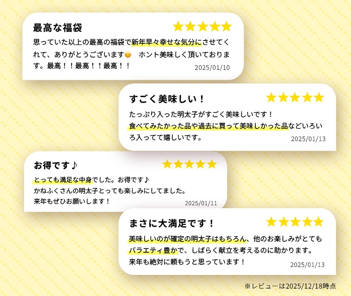2025年福袋のレビュー