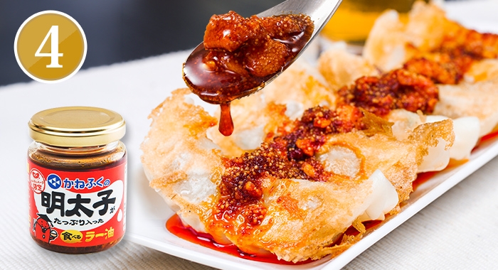 明太子がたっぷり入った食べるラー油 110g