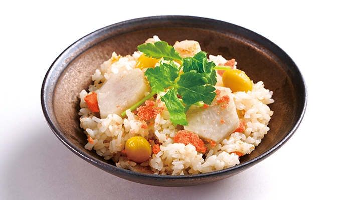 秋の明太炊き込みご飯 めんたい通 明太子のかねふく 秋の明太炊き込みご飯 めんたい通 明太子のかねふく