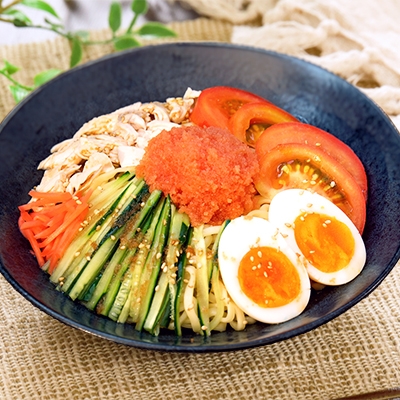 明太ダレの冷やし中華