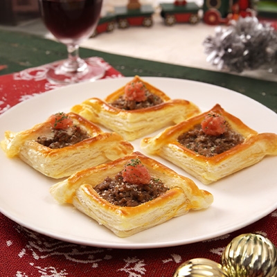 明太ミートパイ