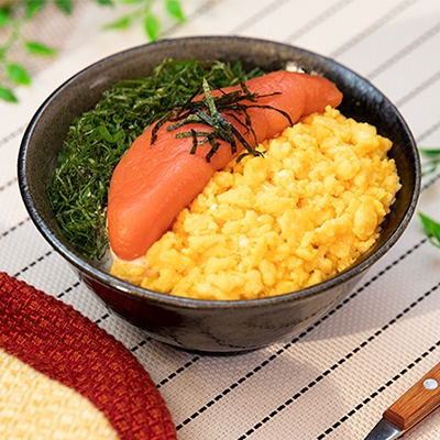 めんたい三色丼