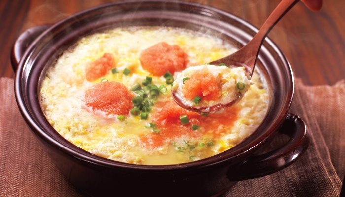 明太入り根菜のみぞれおじや