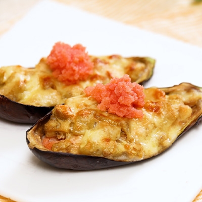 めんたい茄子ボート