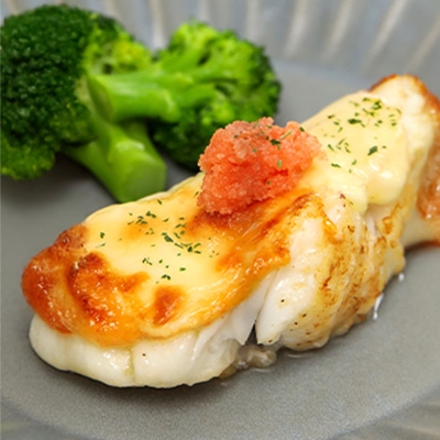 タラの明太マヨチーズ焼き